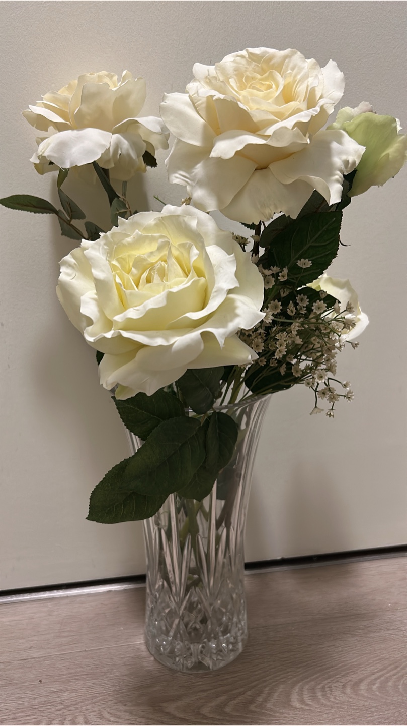 Clear Crystal Glass Vase - photo 3