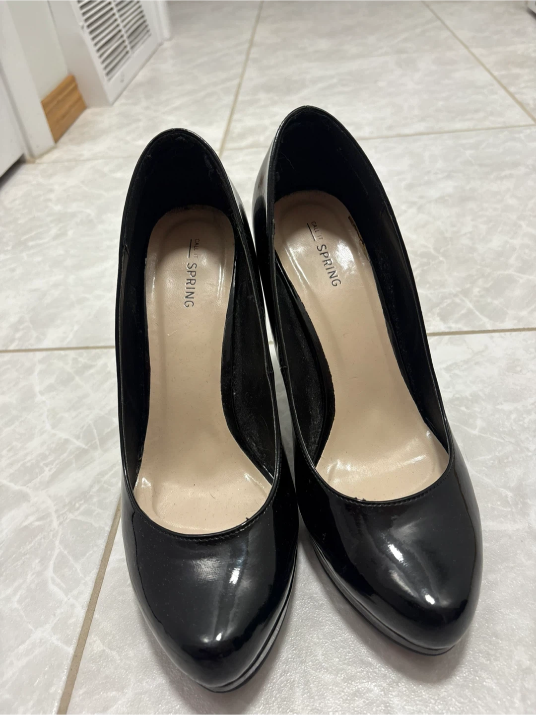 Call It Spring Black Patent Heels - photo 4