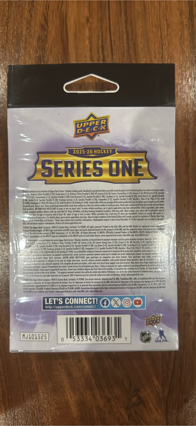 Upper Deck 2023-24 Hockey Series One Trading Cards - photo 3