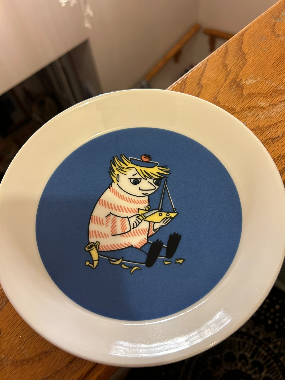 Moomin Too Ticky china plate 🏆