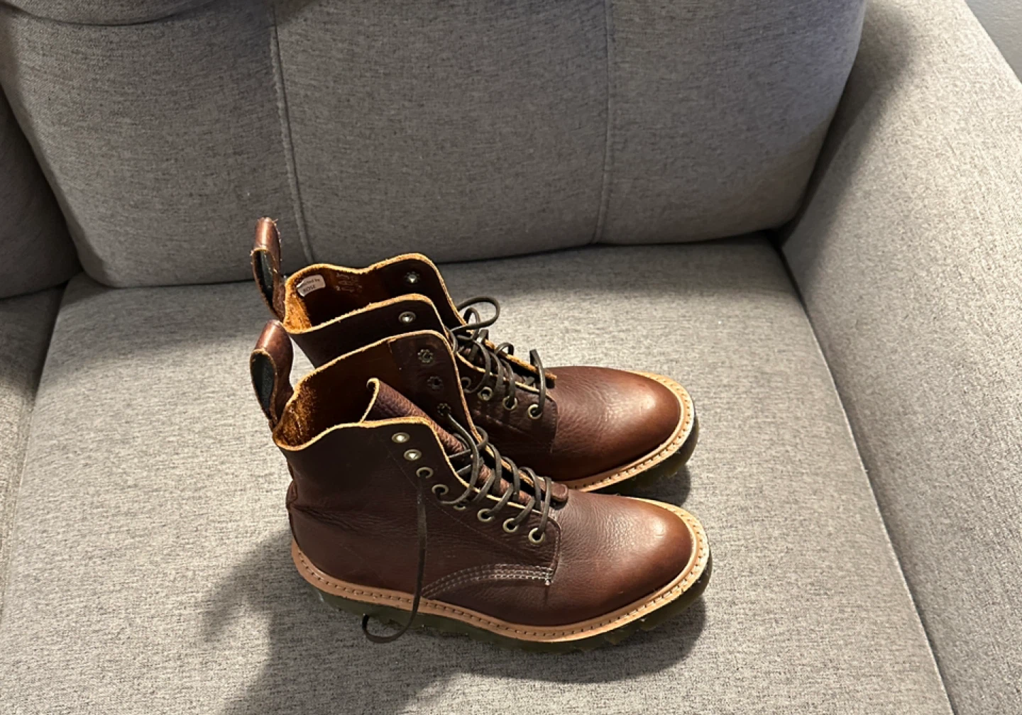Dr. Martens 1460 Boots - Brown Smooth Leather - photo 2