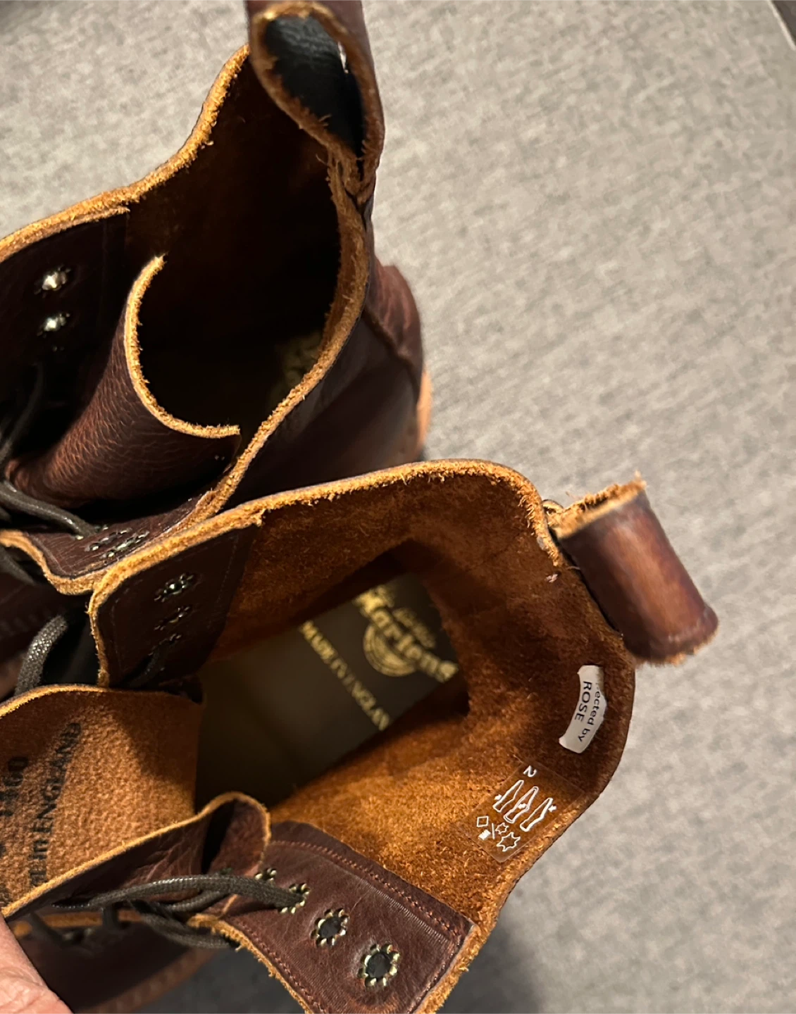 Dr. Martens 1460 Boots - Brown Smooth Leather - photo 4