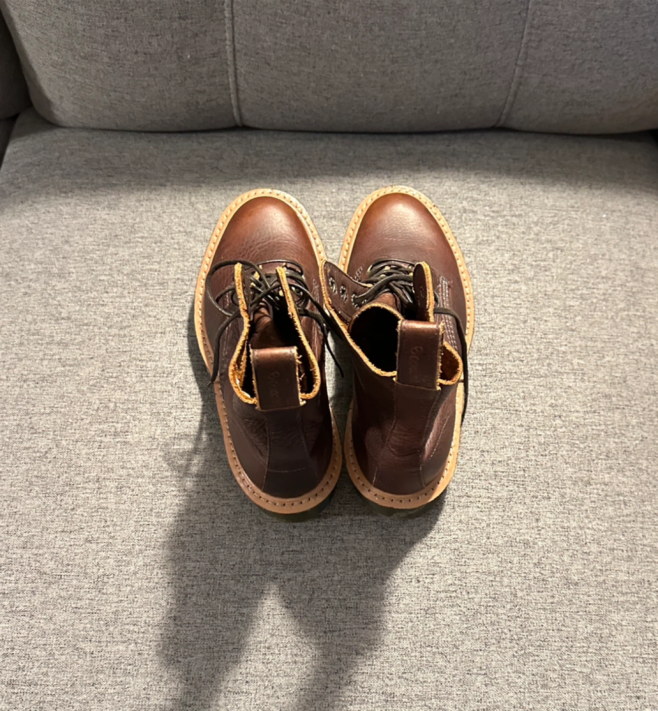 Dr. Martens 1460 Boots - Brown Smooth Leather - photo 3
