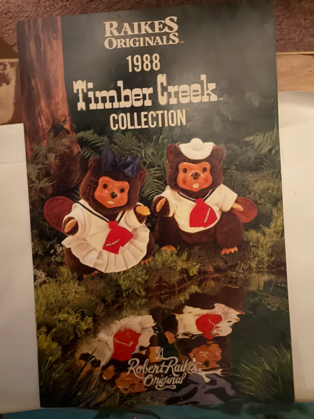 Raikes Originals 1988 Timber Creek Collection Beaver Plush Toy - photo 3