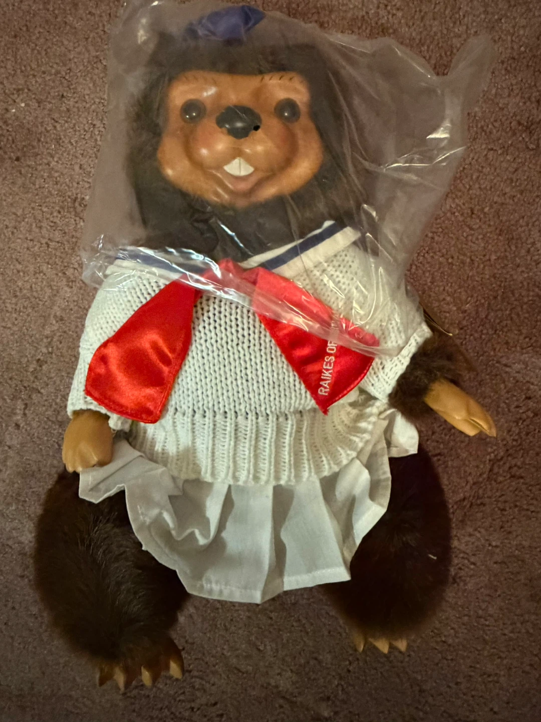 Raikes Originals 1988 Timber Creek Collection Beaver Plush Toy