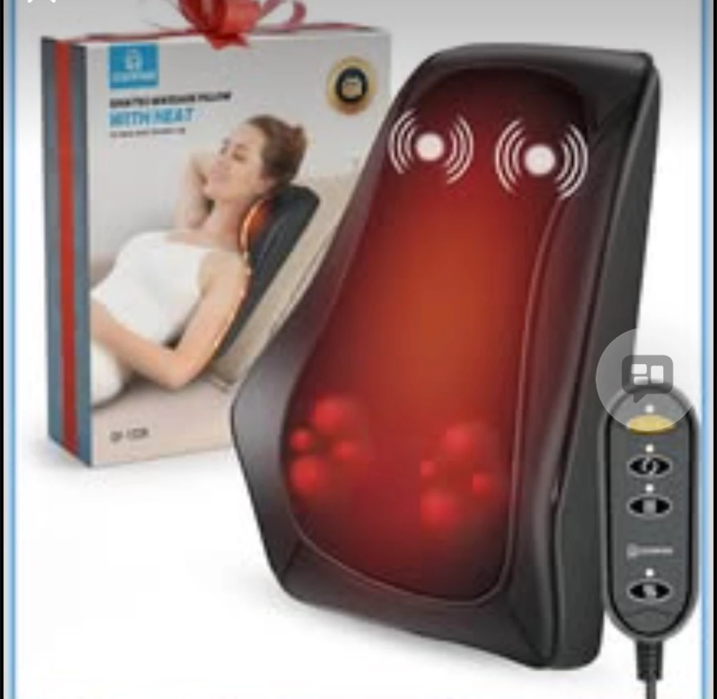 Shiatsu Massage Pillow with Heat