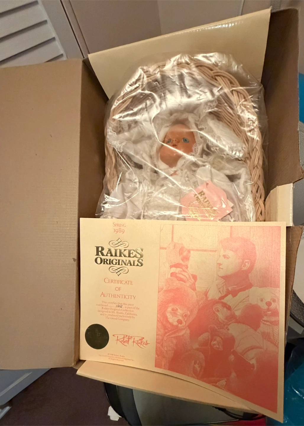 Raikes Originals Doll with Certificate of Authenticity - photo 3