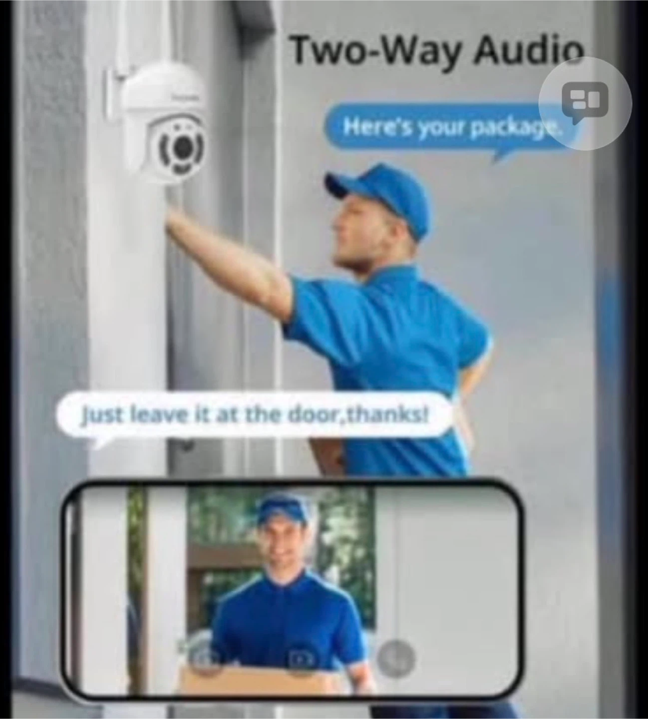 Smart Motion Tracking Security Camera 2K FHD - photo 4