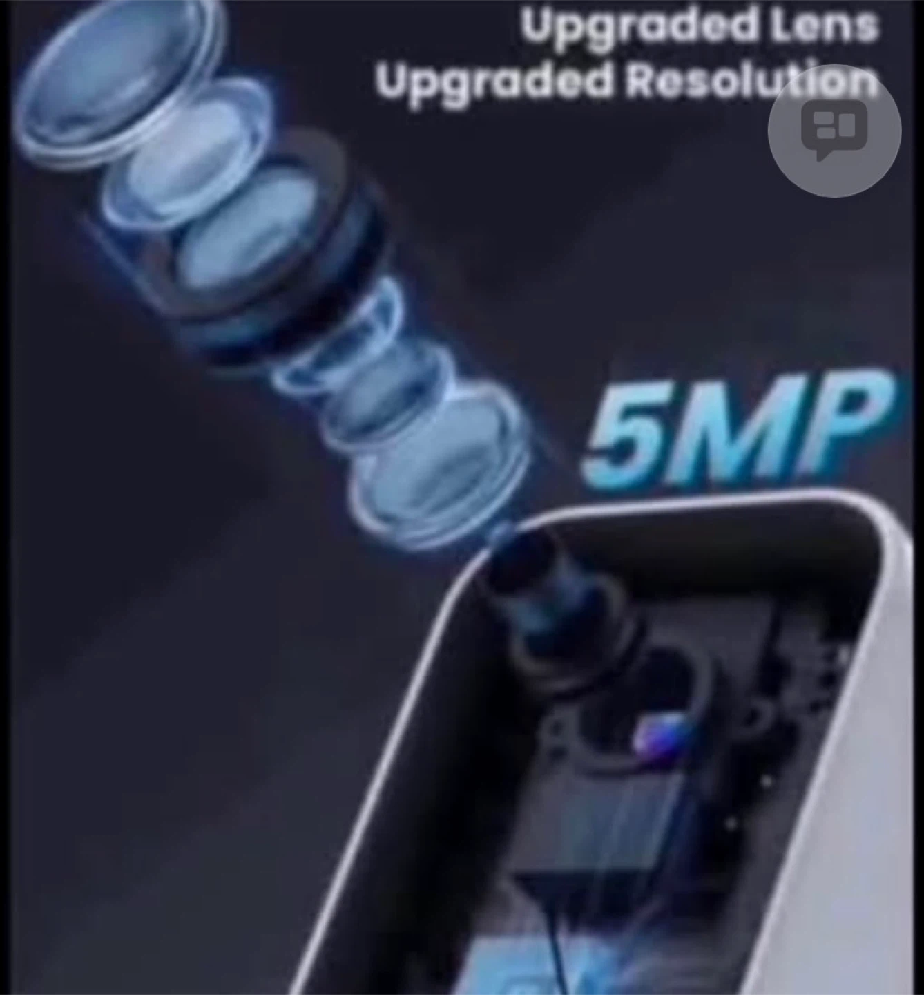 Security Camera with Upgraded Lens and Resolution - photo 2