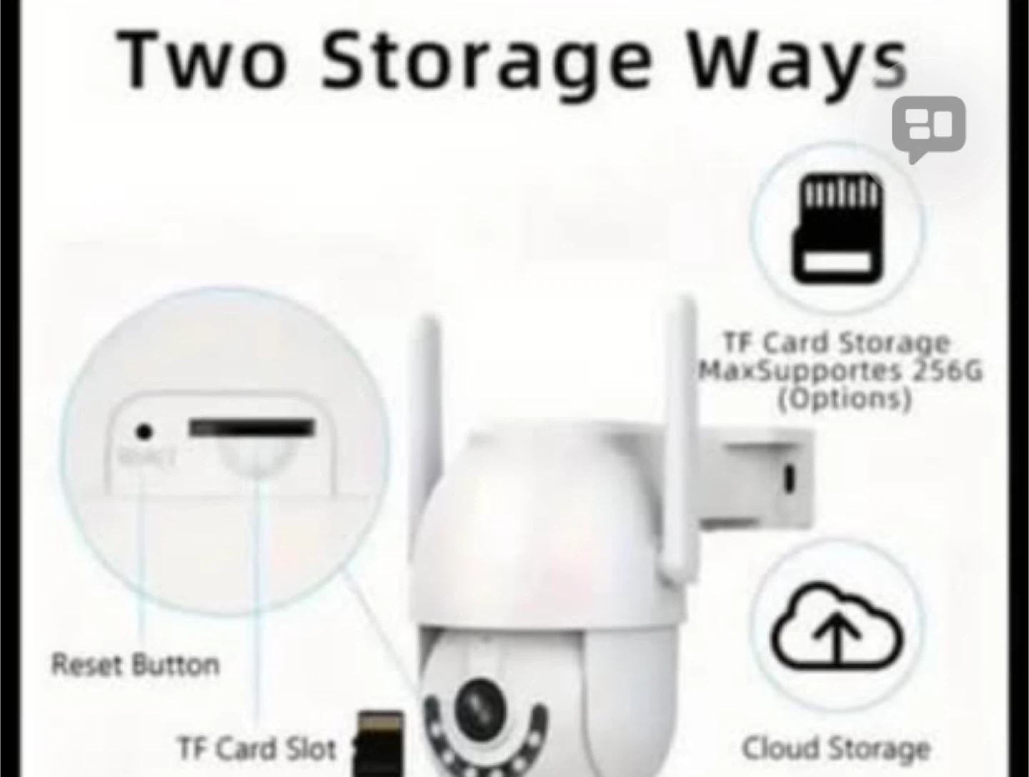 Outdoor Water-Resistant WiFi Camera - photo 2