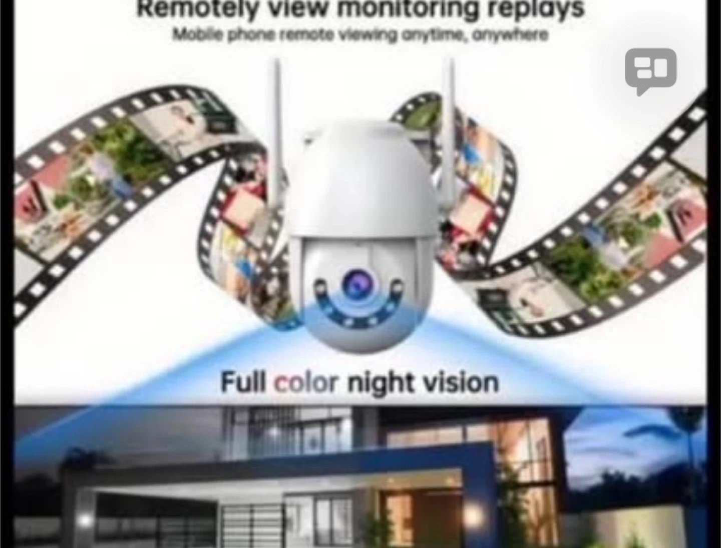 Outdoor Water-Resistant WiFi Camera - photo 3