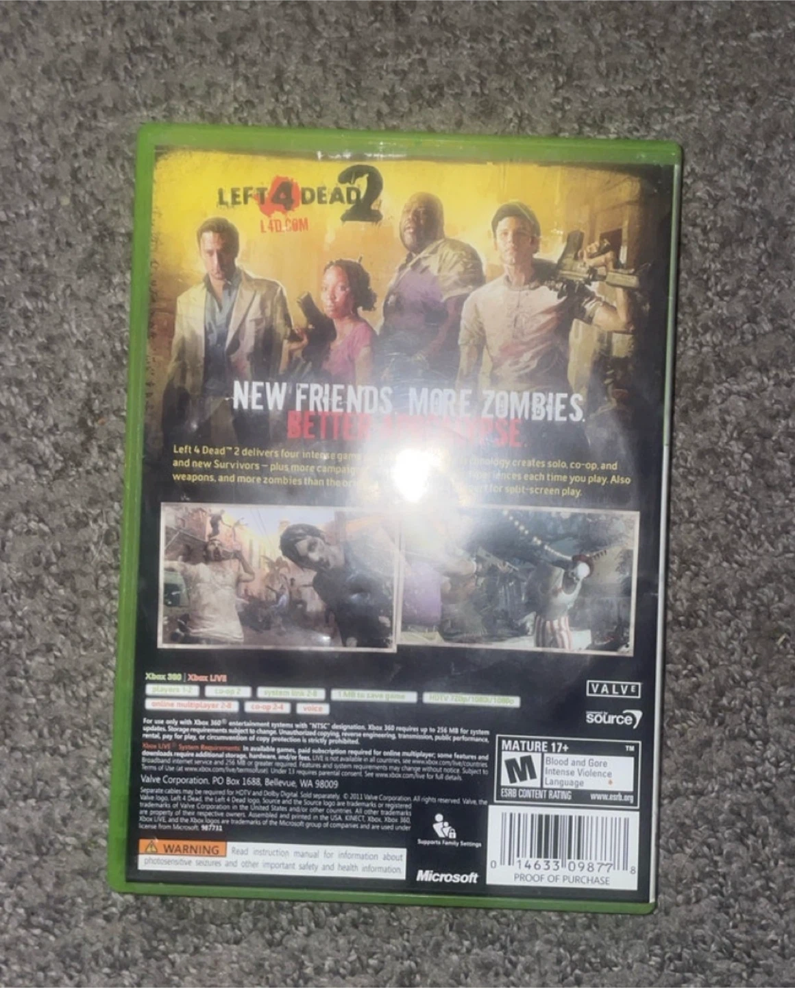 Left 4 Dead 2 Xbox 360 Platinum Hits - photo 2