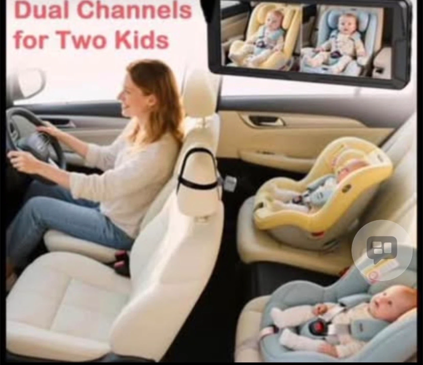 Car Baby Monitor with 6.9" HD Screen - photo 2
