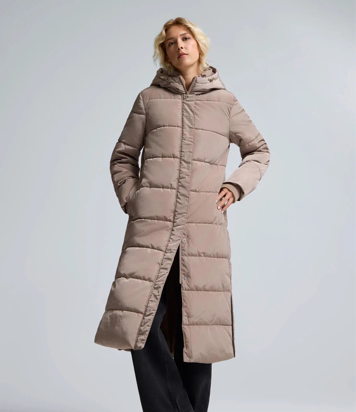 Long Quilted Puffer Jacket - photo 3