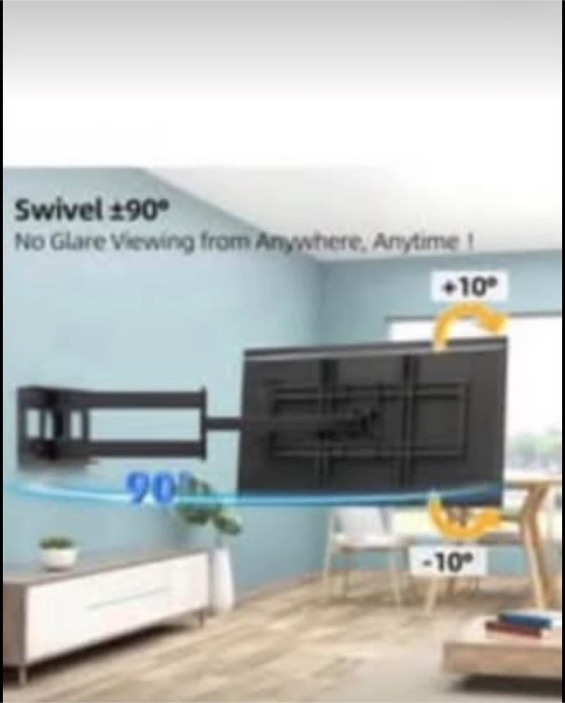Long Arm TV Wall Mount for 42-80 inch - photo 2