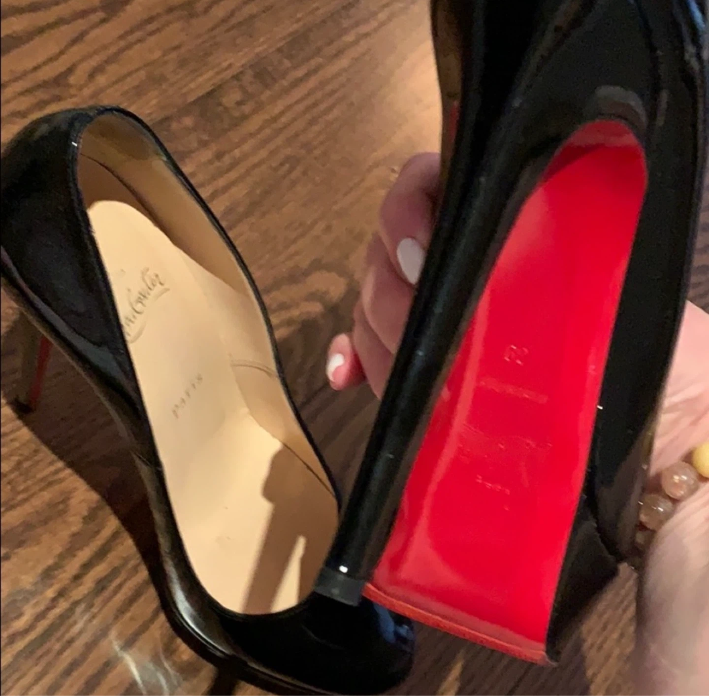 Round-toe platform Louboutin pumps - photo 2
