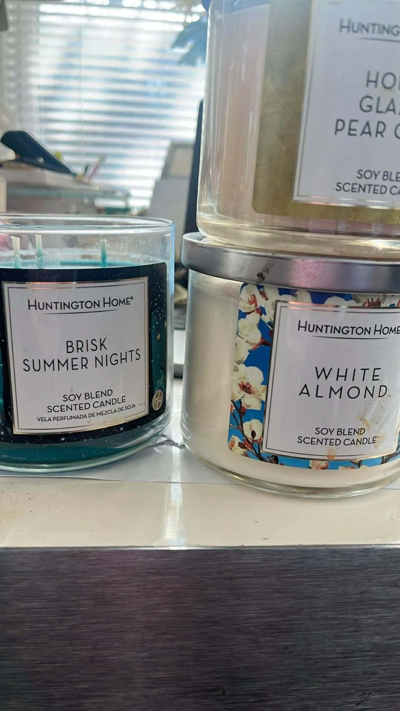 New Huntington Home Soy Blend Scented Candles
