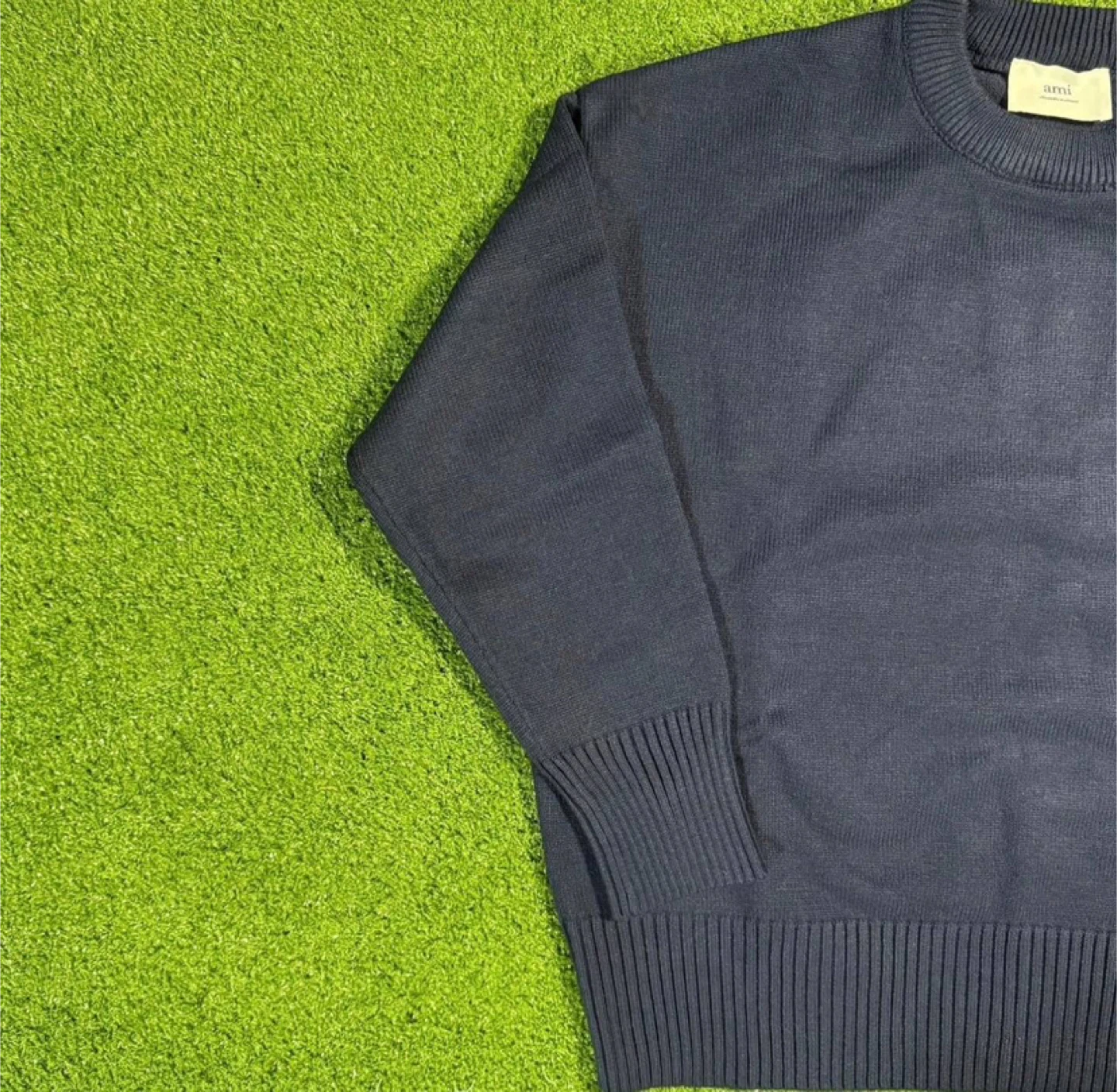 Ami Paris Navy Blue/White Sweater – All Sizes - photo 3