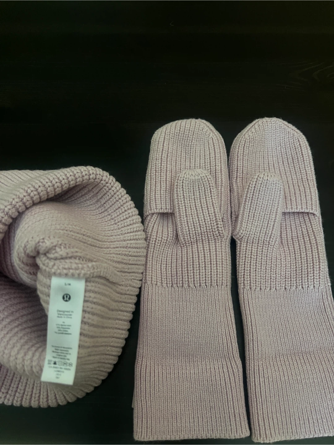 Lululemon Knit Beanie and Mittens Set - photo 2