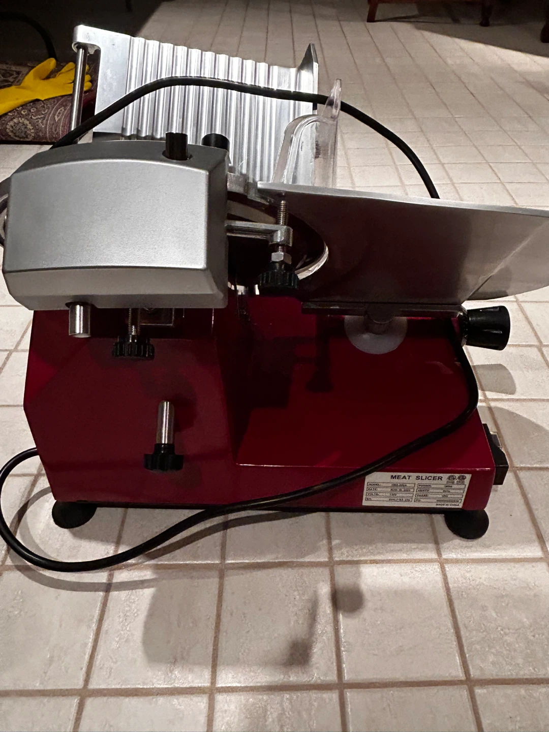 Eurodib Meat Slicer HBS-250A - 150W - photo 4