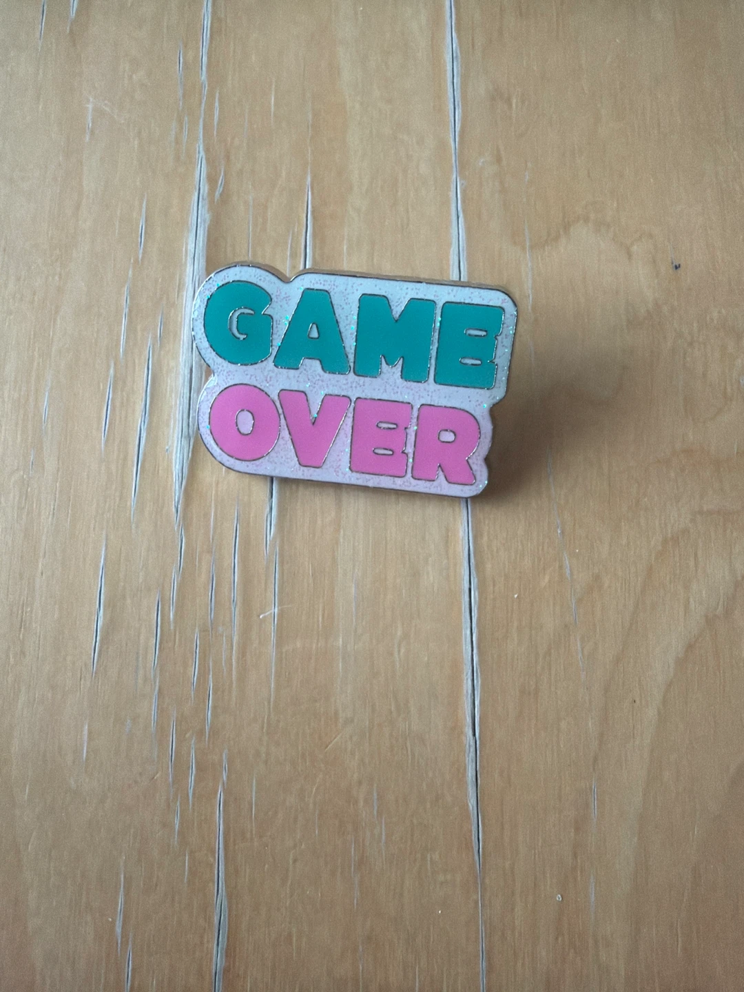 Game Over Enamel Pin 🏆
