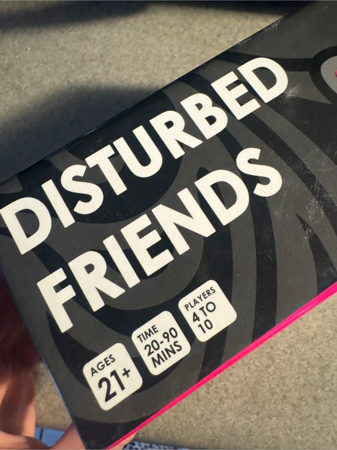 Disturbed Friends - Party Card Game - photo 2