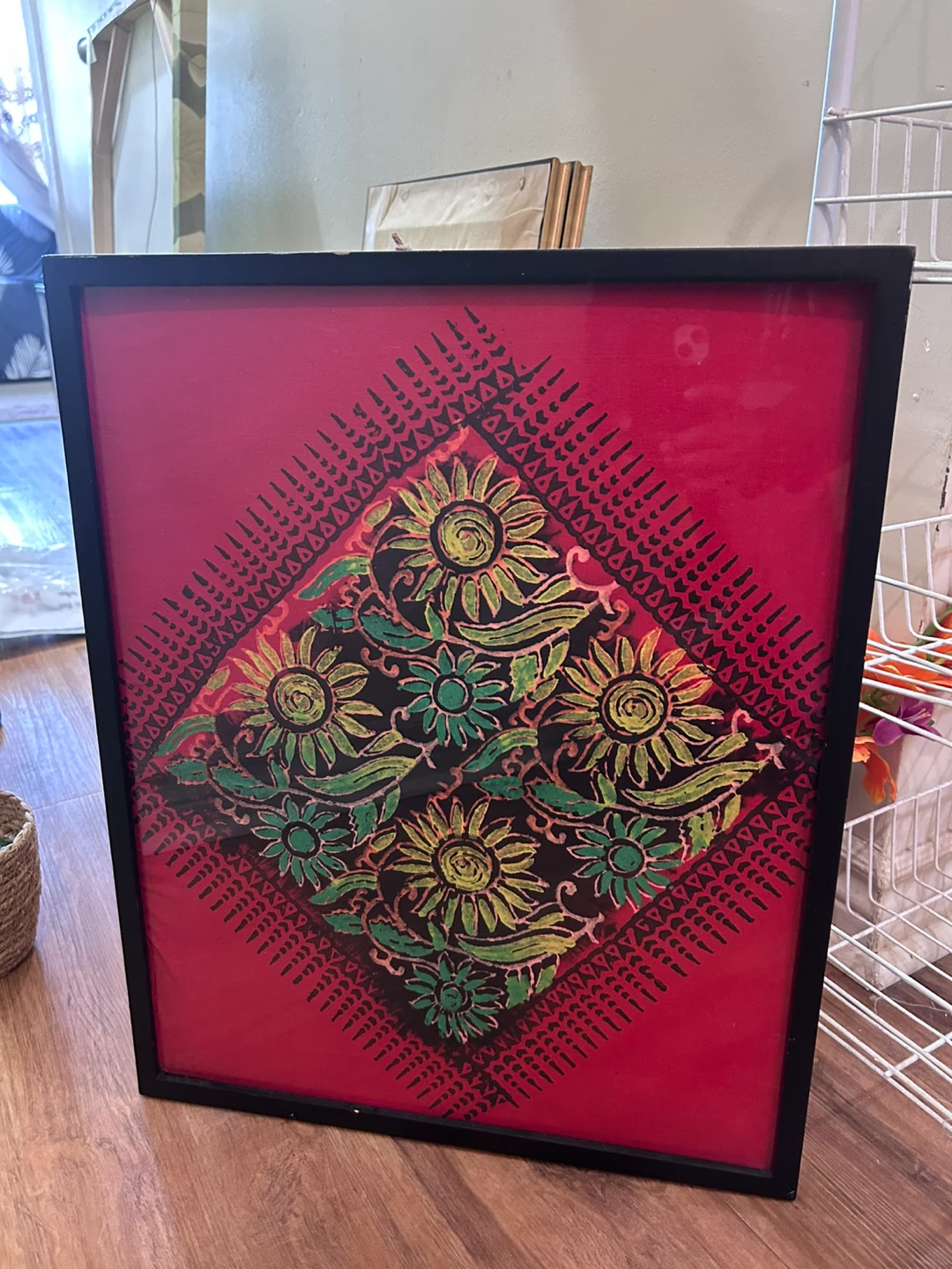 Framed Floral Art Print 🏆