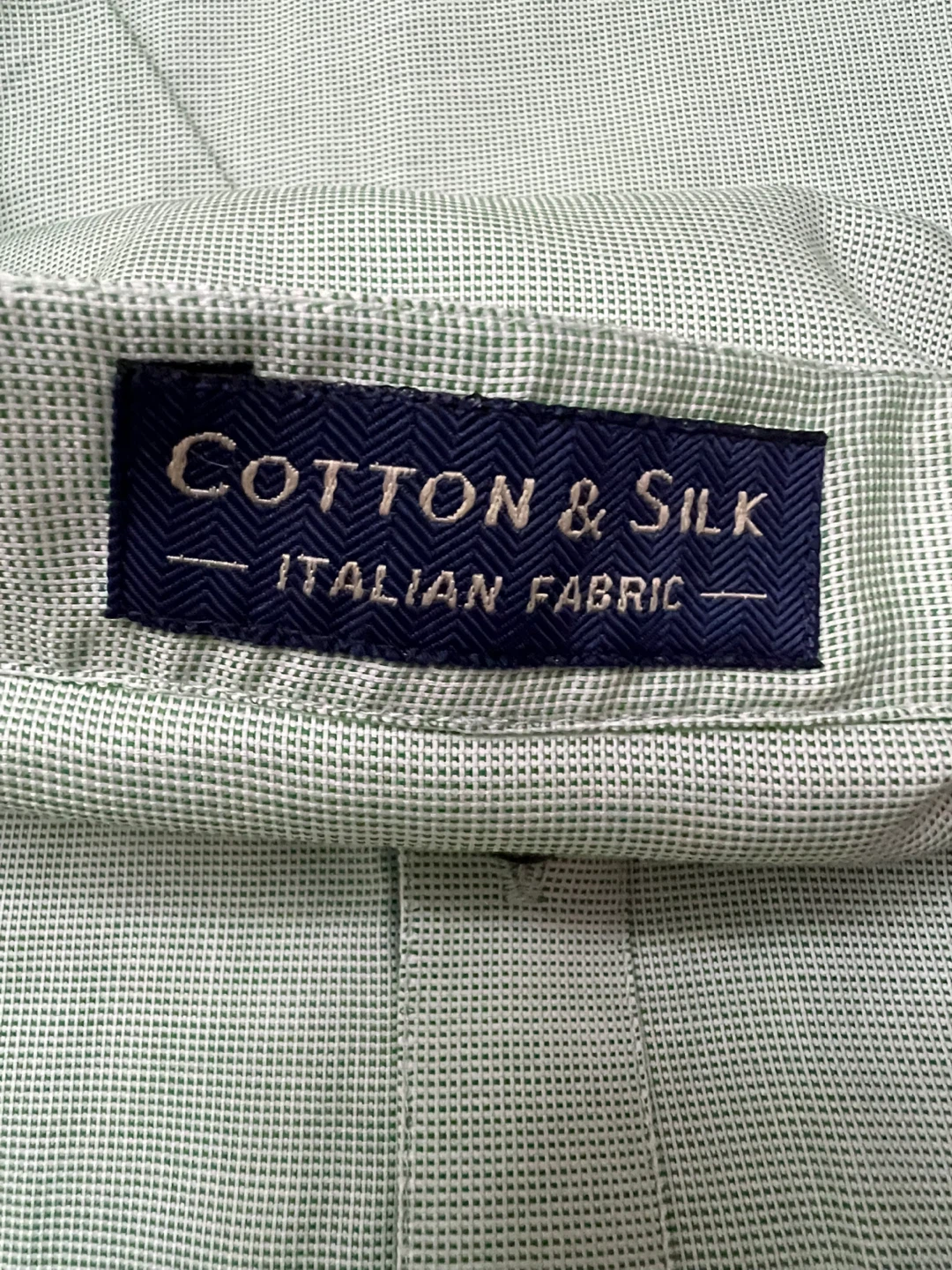Cotton & Silk Italian Fabric Men's Shirt - photo 2