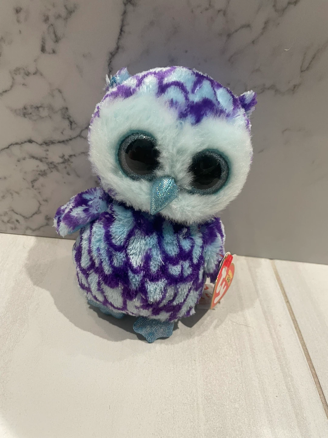 Ty Beanie Boo's Oscar the snowy Owl Plush Toy 🏆