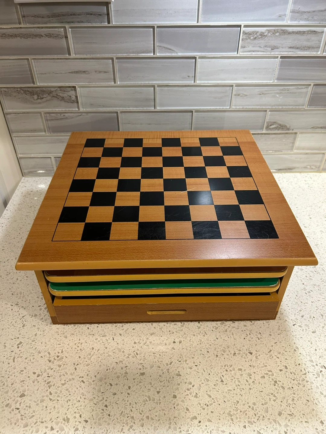 Wooden 6-in-1 Game Set - Chess, Chinese checkers - photo 5