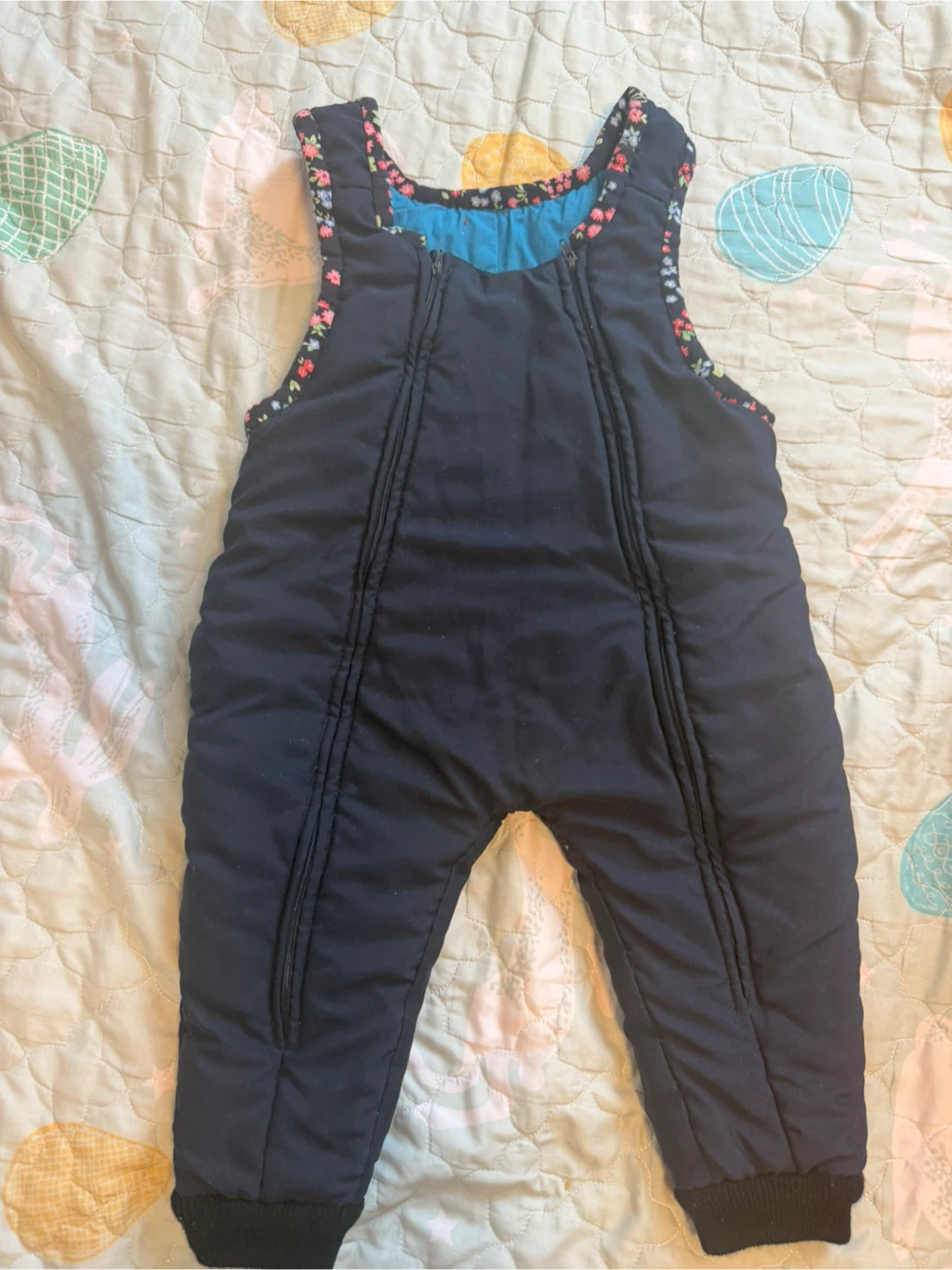 Girls Puffer Snowsuit Jumpsuit for Kids