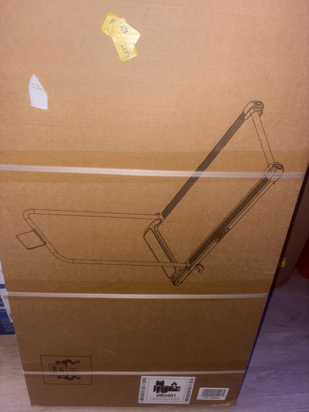 Electric Treadmill for Home Use with Handles