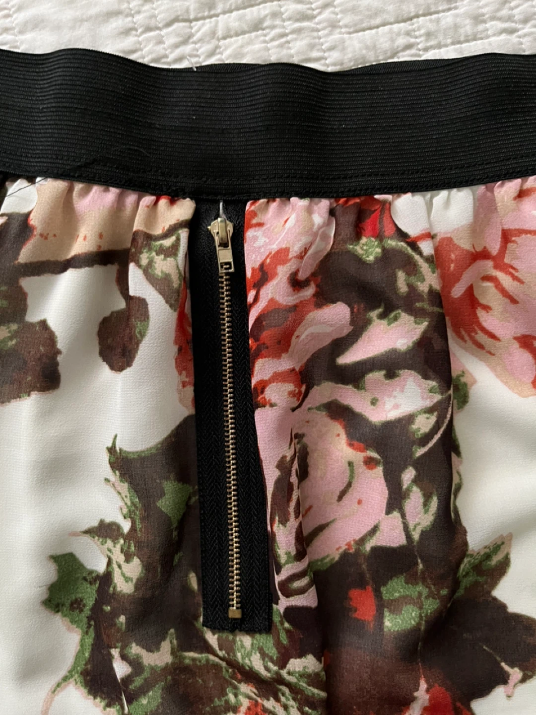 Floral Chiffon Skirt - XL - photo 2