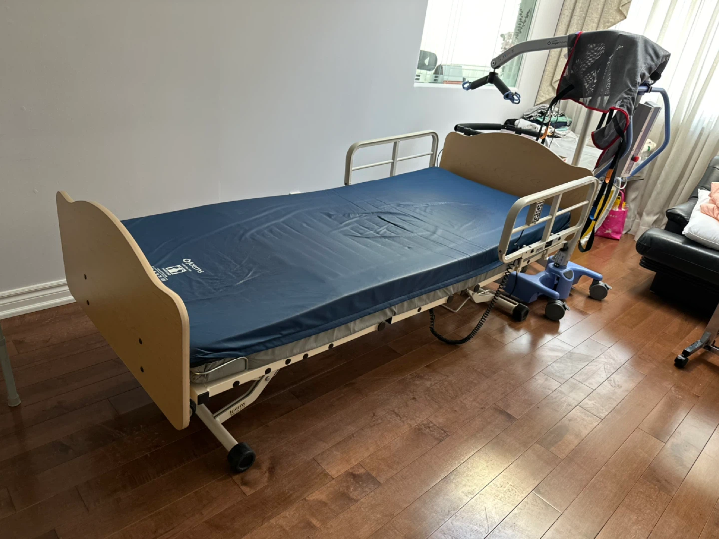 Full Electric Hospital Bed with Mattress