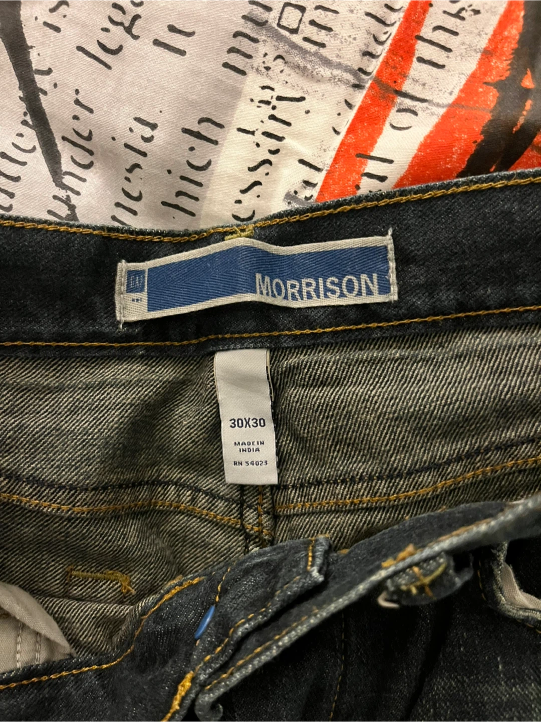 GAP Morrison Men's Jeans Size 30x30 - photo 3