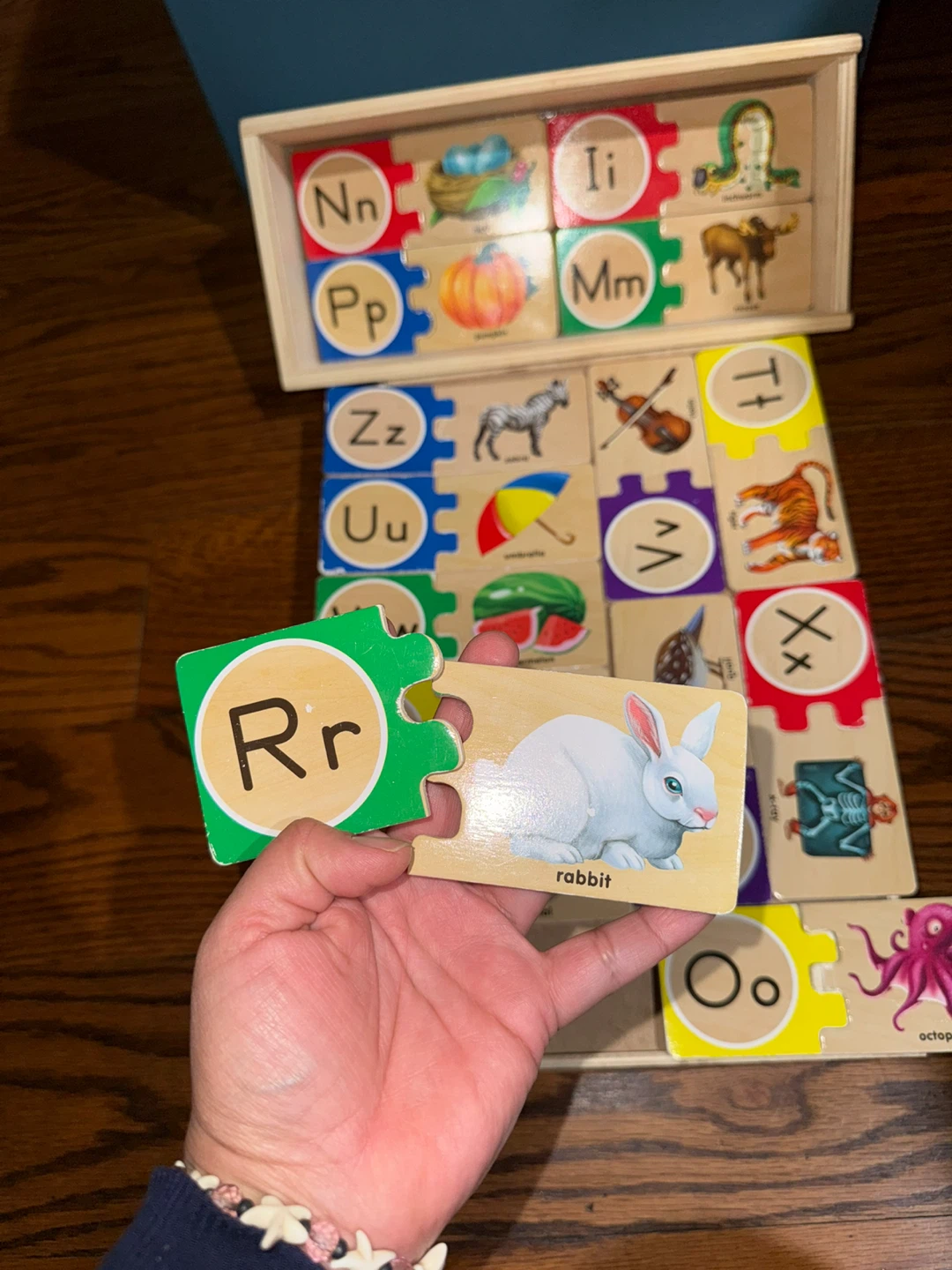 Wooden Alphabet Puzzles - photo 2