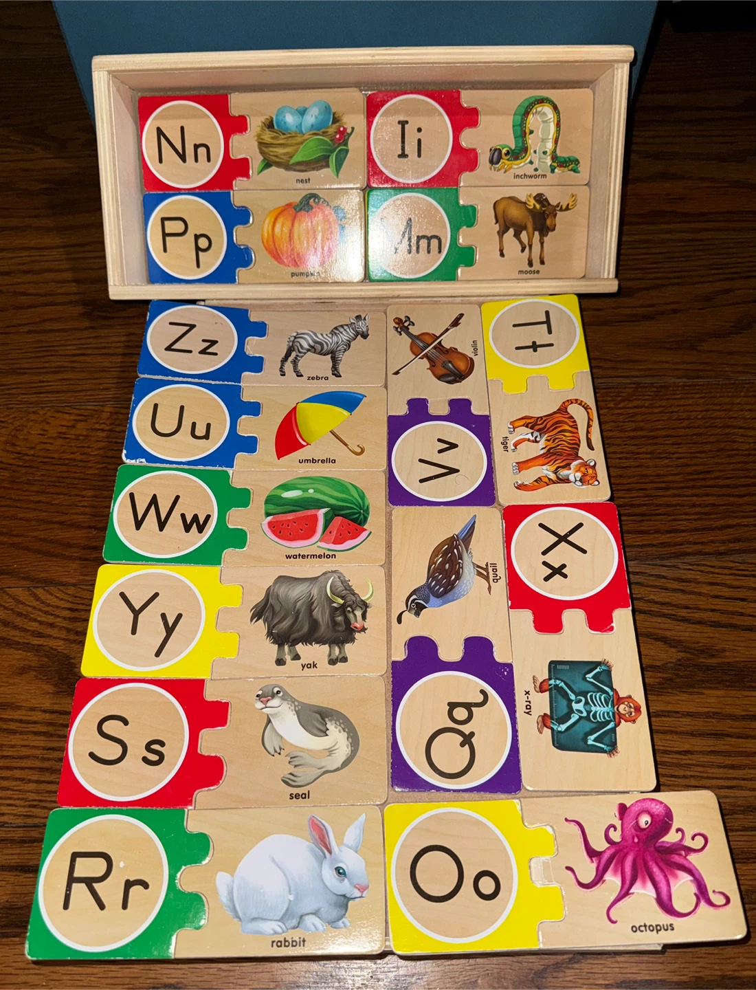 Wooden Alphabet Puzzles