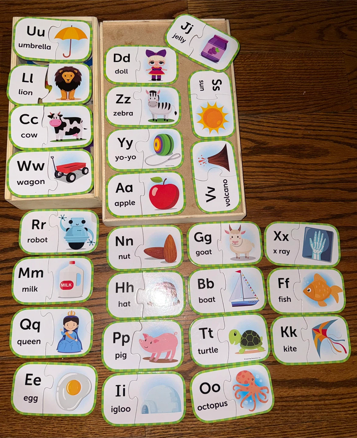 Alphabet Puzzles for Kids