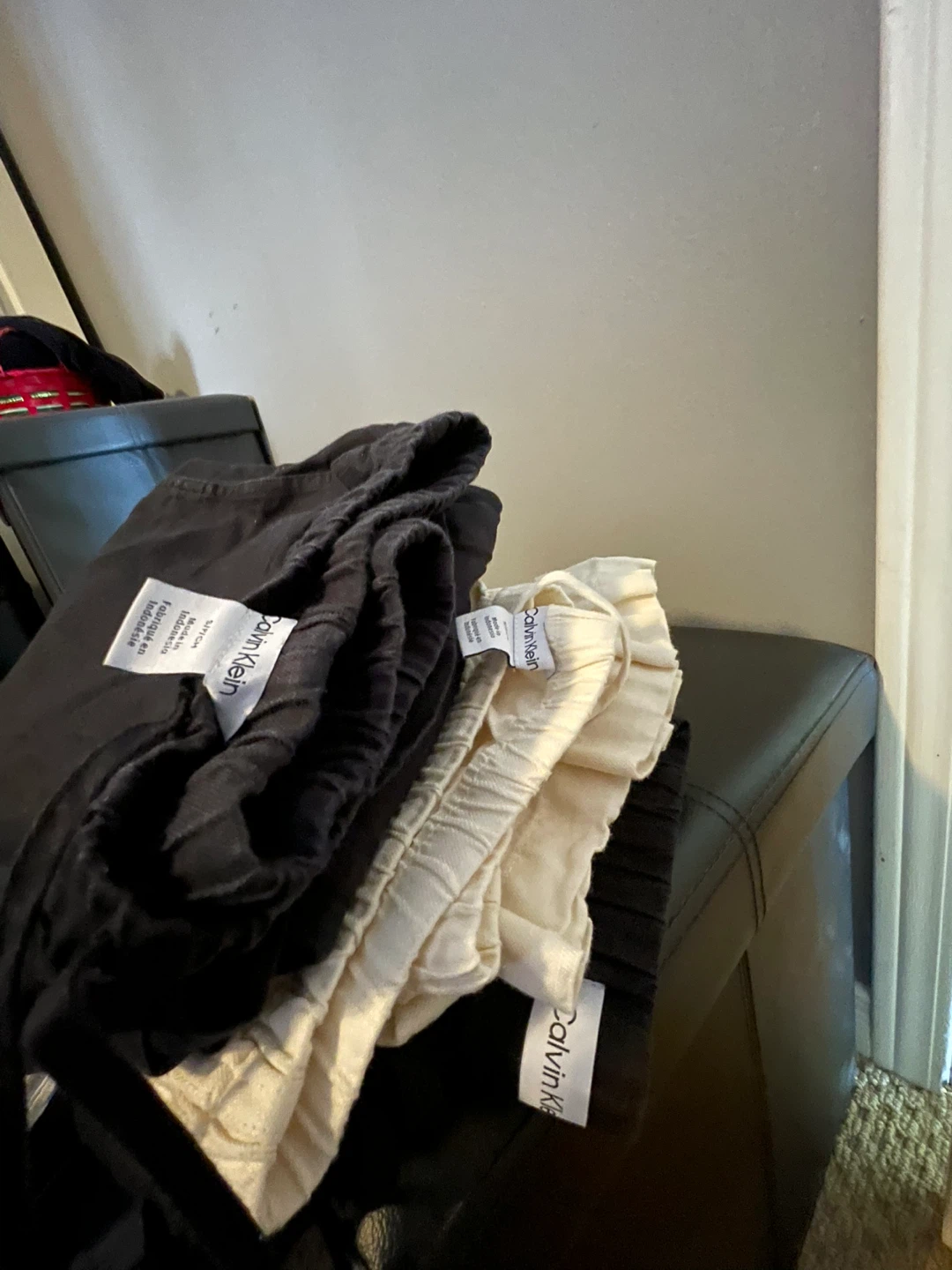 🏆Calvin Klein Linen Pants (3 Pairs) - photo 2