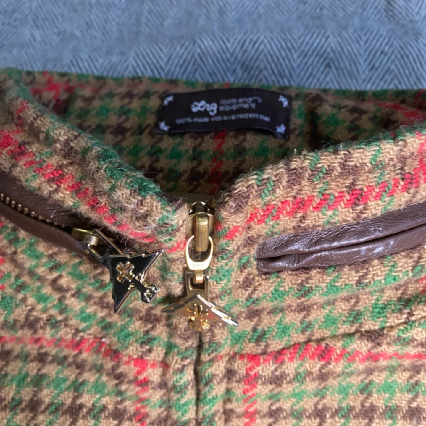 LRG Hidden Hood Plaid Bomber Jacket- XXL - photo 5