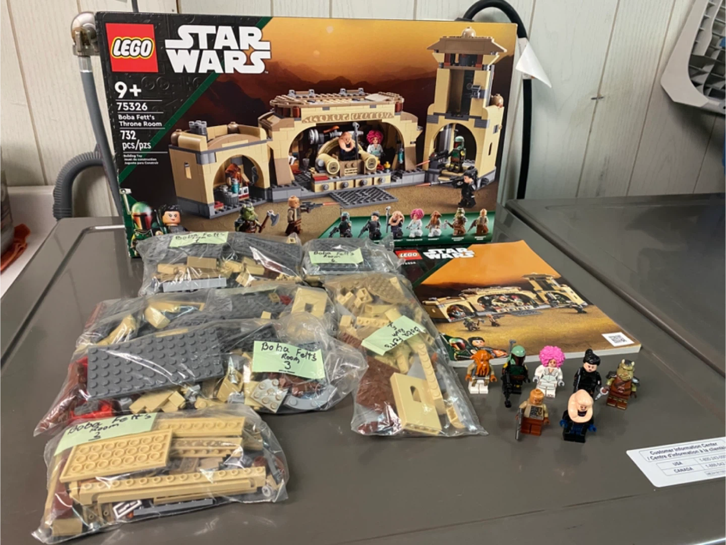 LEGO Star Wars Boba Fett’s Throne Room (75326) – Complete Set - photo 2