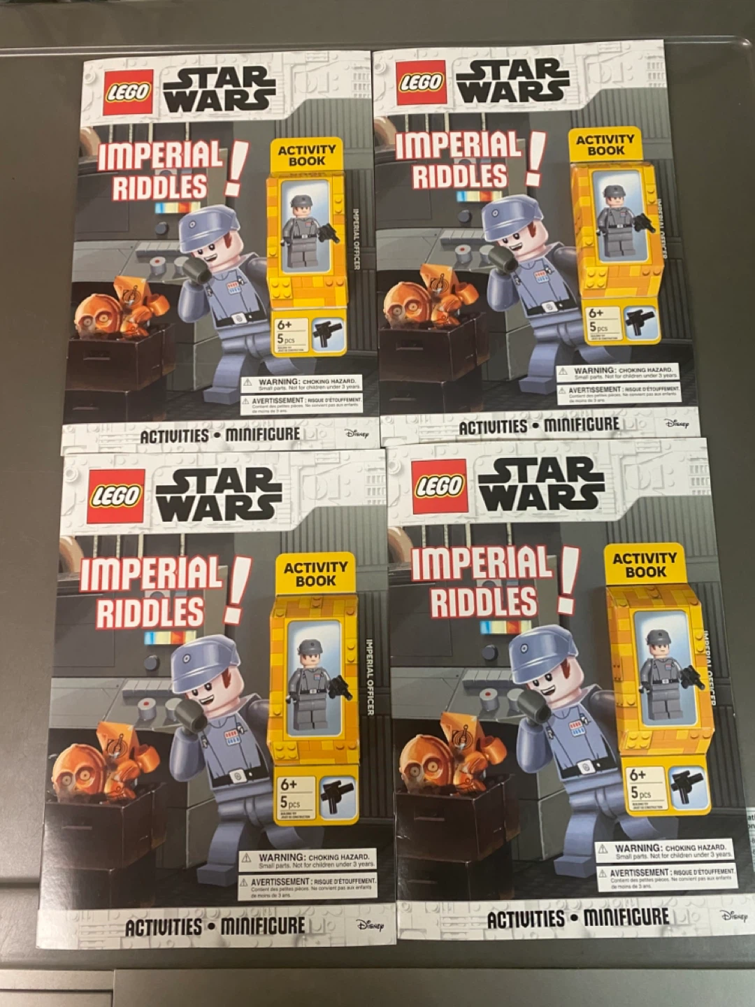 LEGO Star Wars Activity Book Imperial Officer Minifigure sw0877