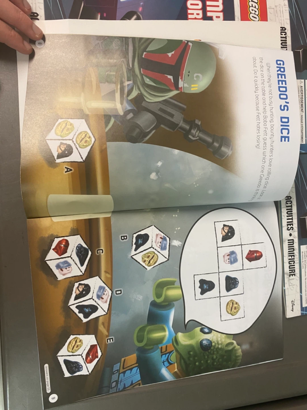 LEGO Star Wars Book + Death Star Trooper Minifigure sw0789 - photo 5