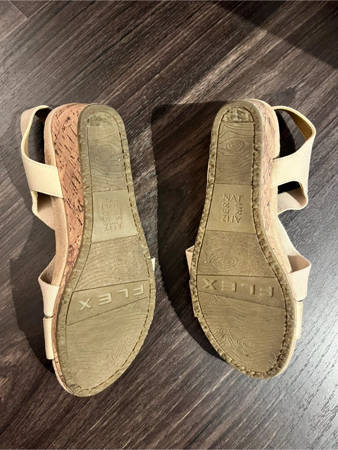 Naturalizer Beige Wedge Sandals - photo 2