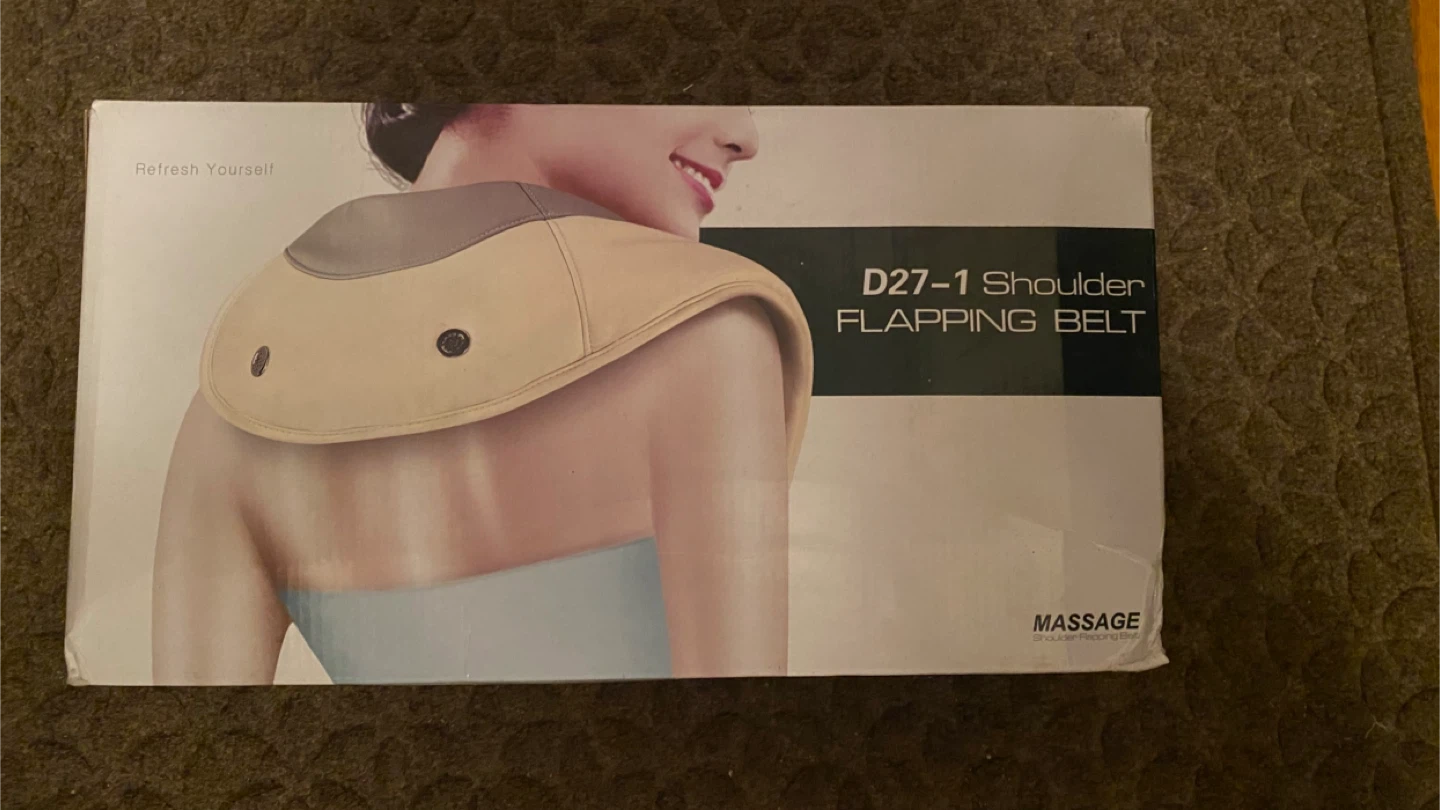 D27-1 Shoulder Flapping Belt Massager
