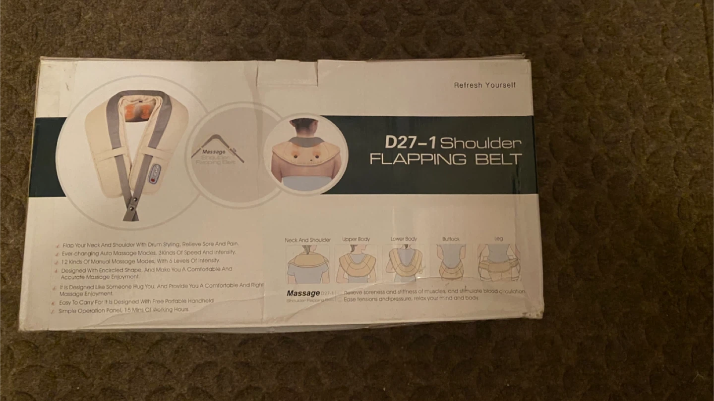 D27-1 Shoulder Flapping Belt Massager - photo 2