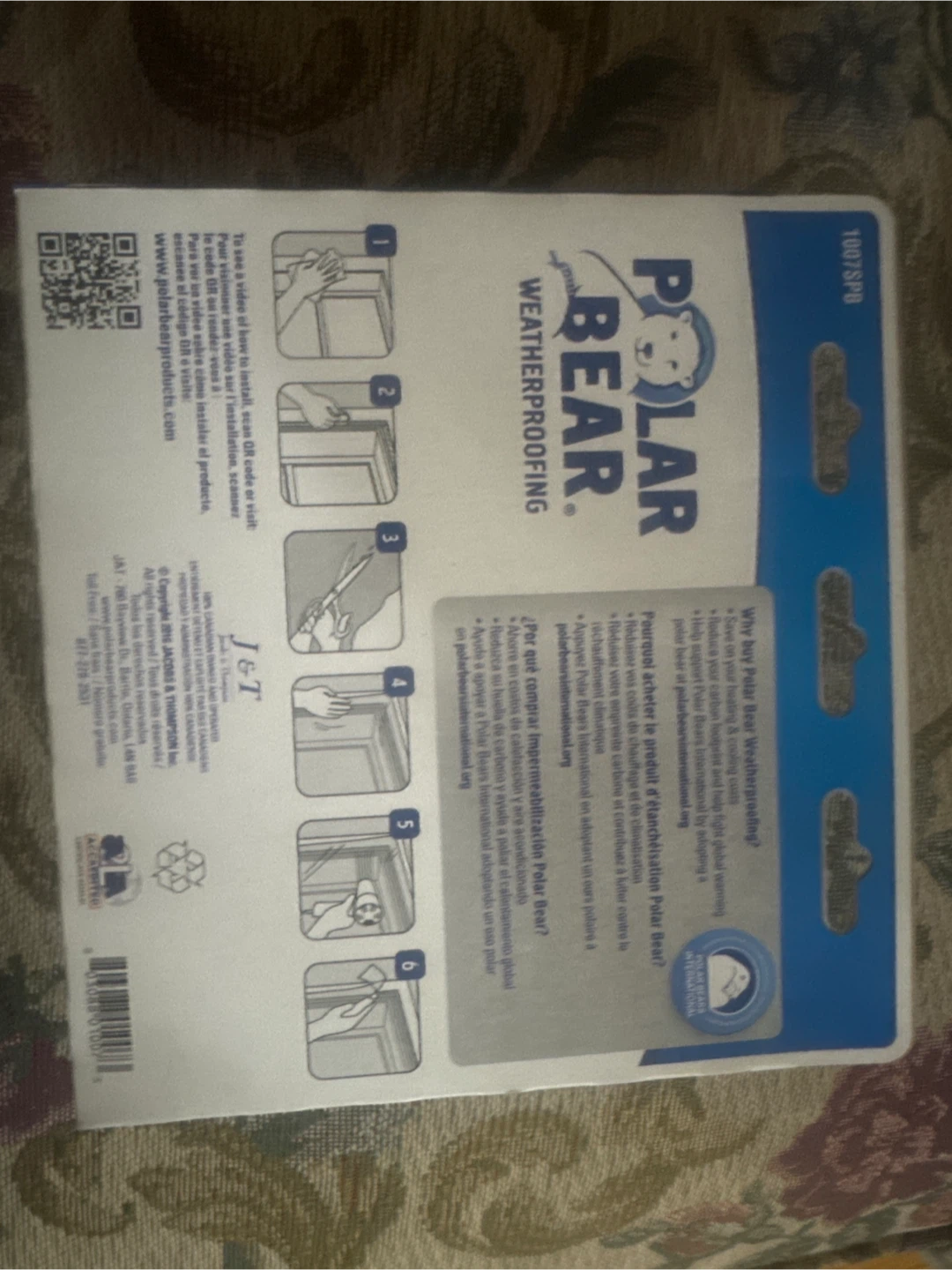 Polar Bear Weatherproofing Interior Window Insulation Kit 🏆 - photo 3