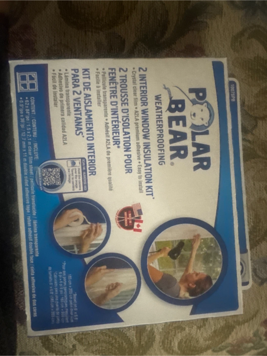 Polar Bear Weatherproofing Interior Window Insulation Kit 🏆 - photo 2
