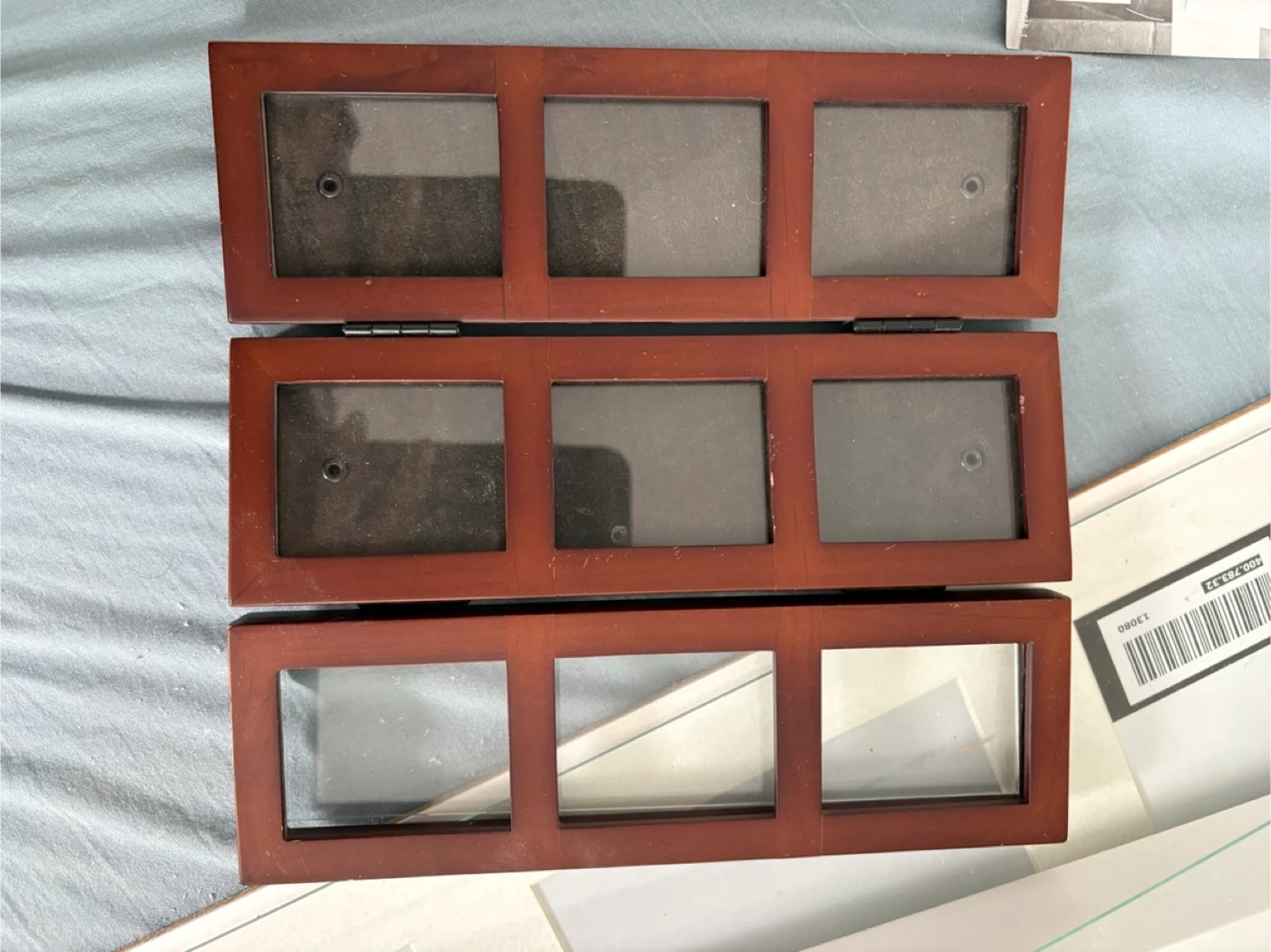 Assorted Photo Frames - Wood, Teddy Bear, and IKEA Gunnabo - photo 2