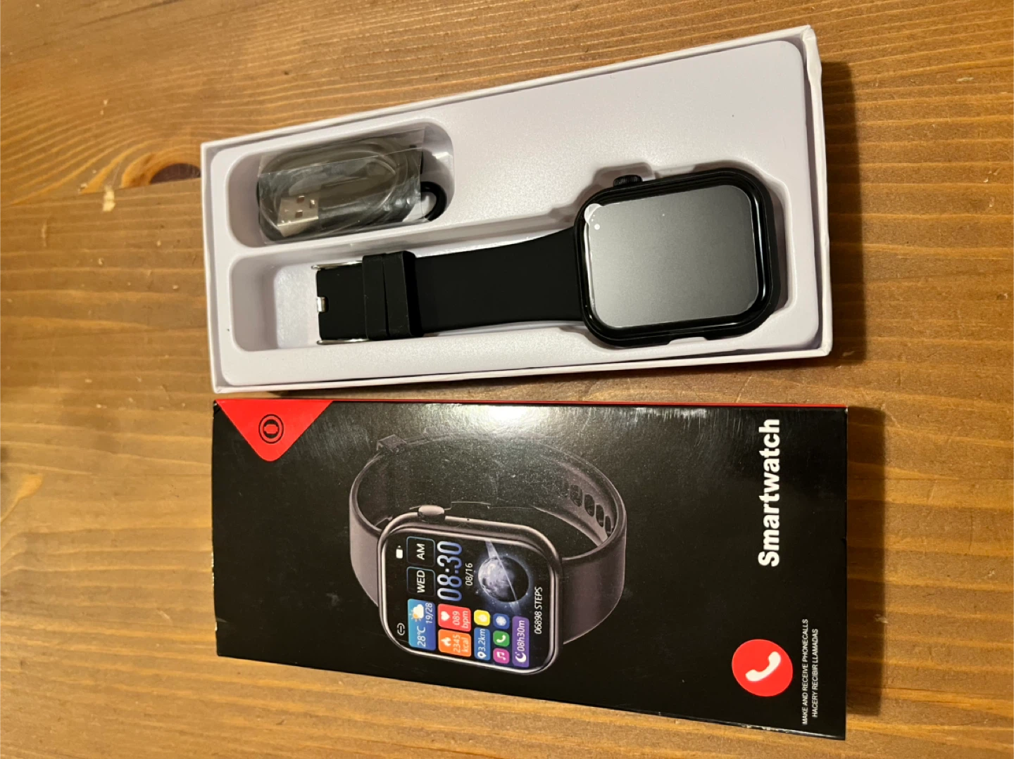 Smart Watch with Charging Cable - photo 2